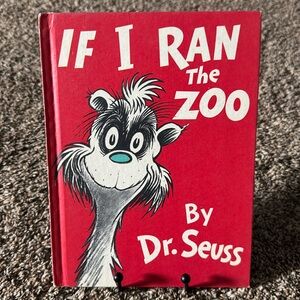 Dr Seuss If I Ran The Zoo Hardcover Books Discontinued